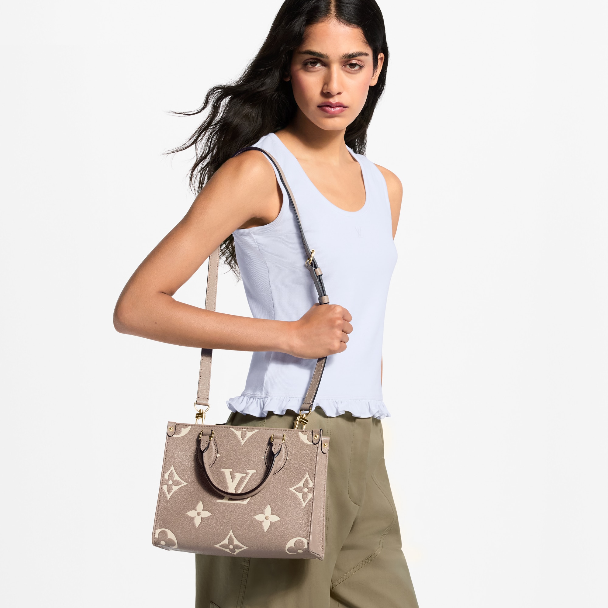 OnTheGo PM Bicolor Monogram Empreinte Leather - Handbags | Louis